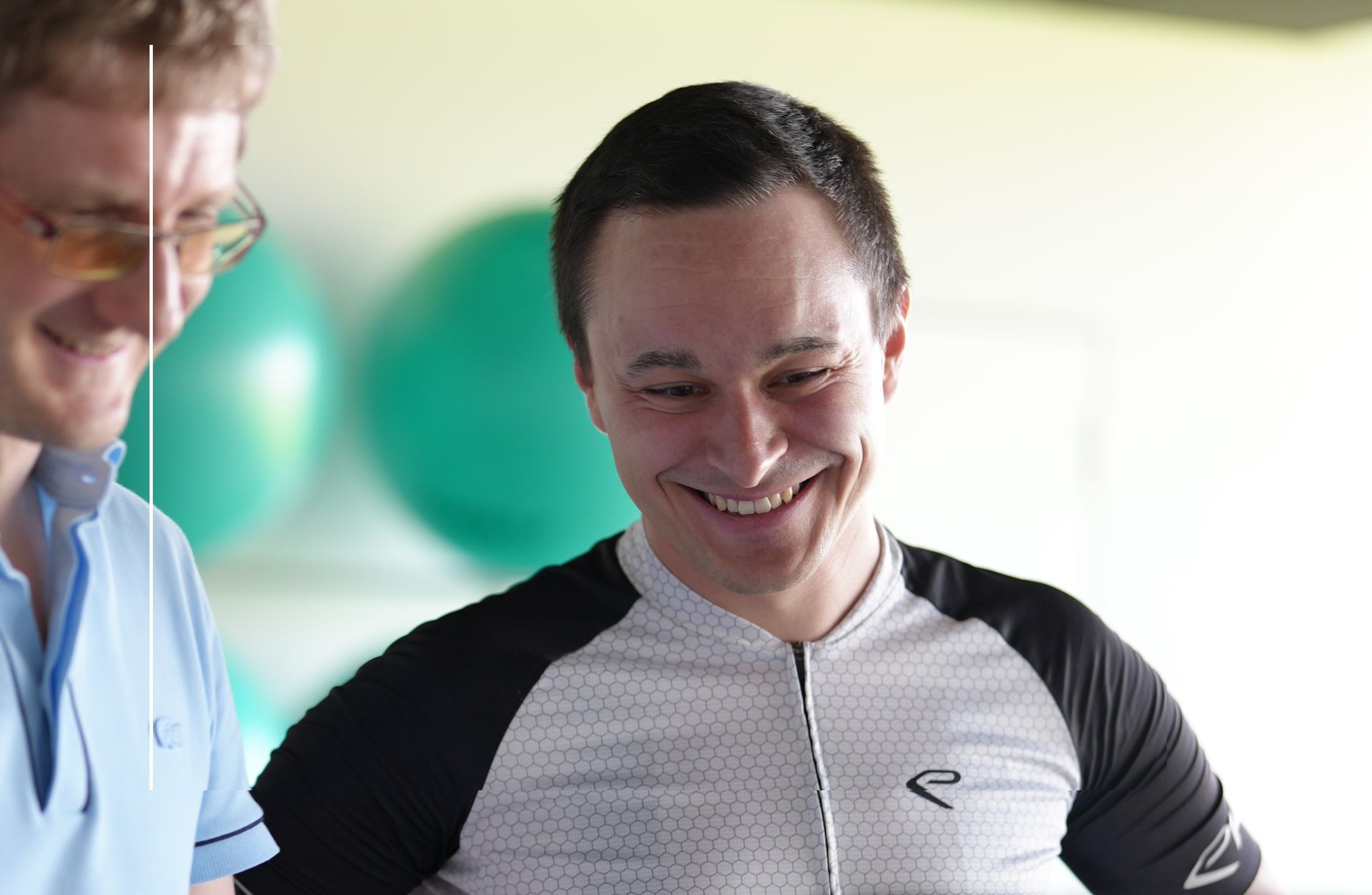 Rok Stojan in der ärztlichen biomechanischen Beratung